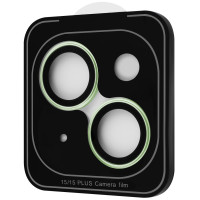 Защитное стекло на камеру Proove Achilles iPhone 15 /15 Plus, Green