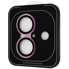 Защитное стекло на камеру Proove Achilles iPhone 16 /16 Plus, Pink