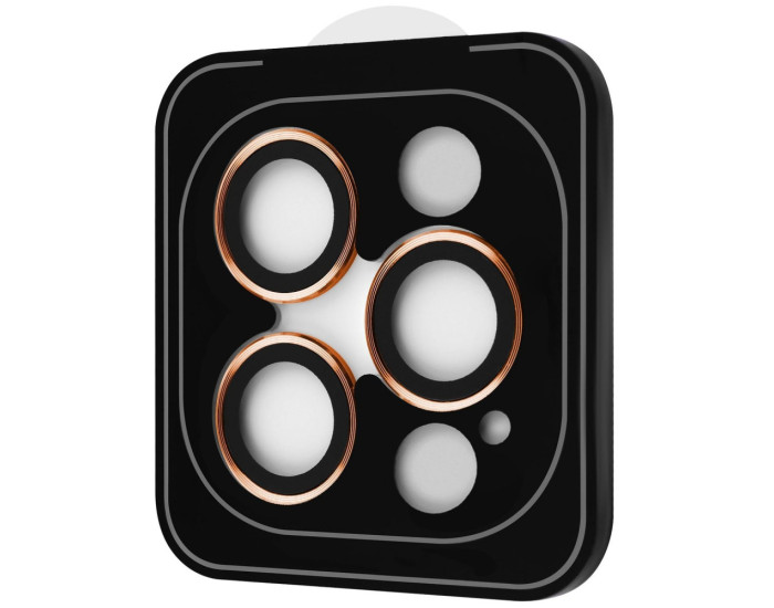 Защитное стекло на камеру Proove Achilles iPhone 17 Pro/17 Pro Max, Cosmic Orange