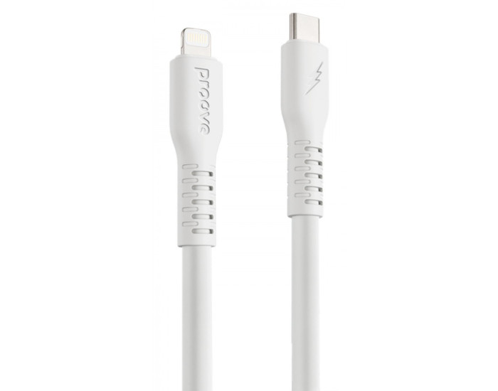 Кабель Proove Eternal Type-C to Lightning (27W/2m) (white)