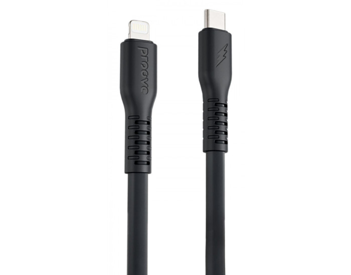 Кабель Proove Eternal Type-C to Lightning 27W (2m) (black)