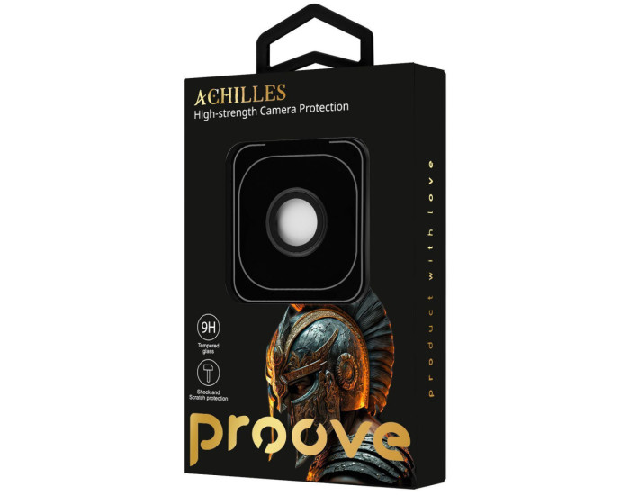 Защитное стекло на камеру Proove Achilles iPhone Air, Gold