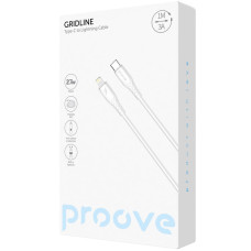 Кабель Proove GridLine Type-C to Lightning (27W/1m) (White)