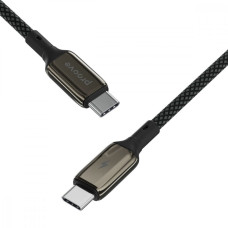 Кабель Proove Dense Metal Type-C to Type-C 60W (3A/1m) White