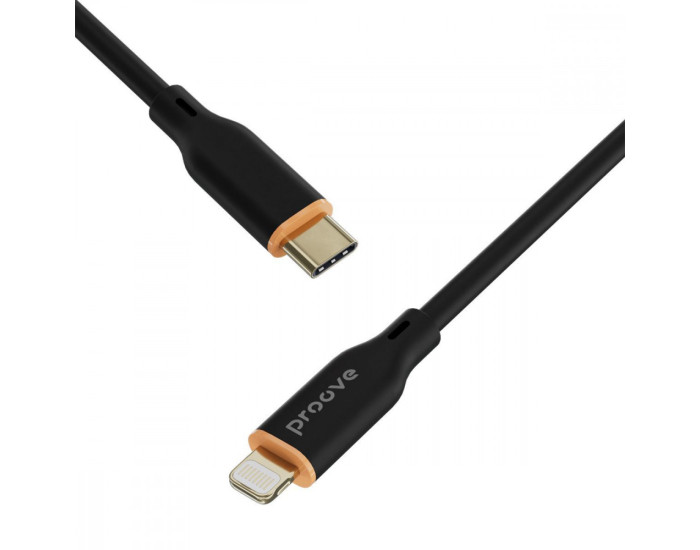 Кабель Proove Jelly Silicone Type-C to Lightning (27W/1m) Black
