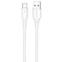 Кабель Proove GridLine USB to Type-C (3A/1m) White