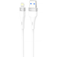 Кабель Proove Light Silicone Plus USB to Lightning (2.4A/1m) White