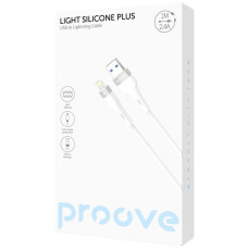 Кабель Proove Light Silicone Plus USB to Lightning 2.4A (1m) Black