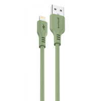 Кабель Proove Rebirth USB to Lightning (2.4A/1m) Green