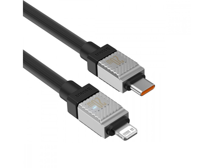 Кабель USB Baseus CoolPlay Series Fast Charging Cable Type-C to Lightning (20W/1m) черный (CAKW000001)