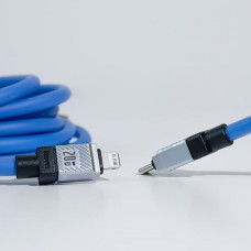 Кабель USB Baseus CoolPlay Series Fast Charging Cable Type-C to Lightning (20W/1m) черный (CAKW000001)