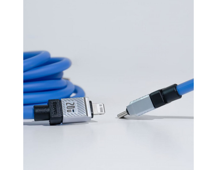 Кабель USB Baseus CoolPlay Series Fast Charging Cable Type-C to Lightning (20W/1m) черный (CAKW000001)