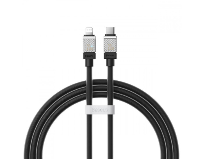 Кабель USB Baseus CoolPlay Series Fast Charging Cable Type-C to Lightning (20W/2m) черный
