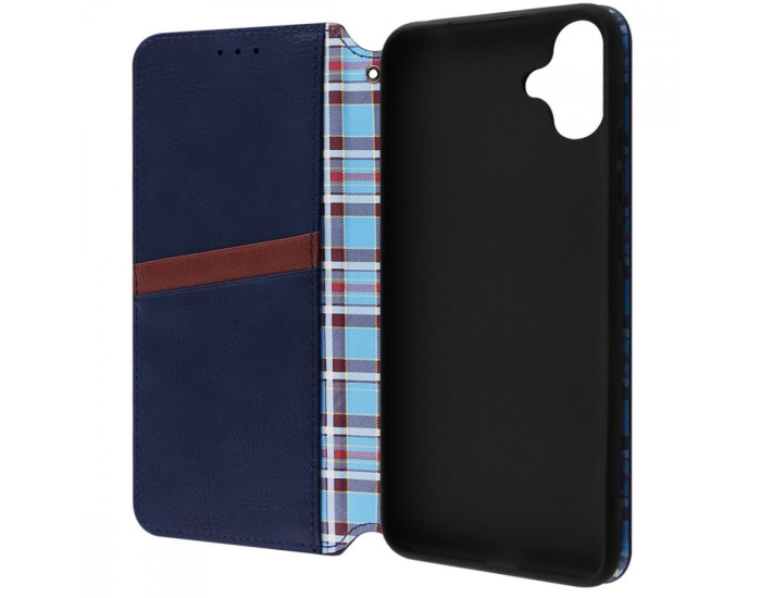 Чохол-книга WAVE Cubic Rubic Case Samsung A06 Black