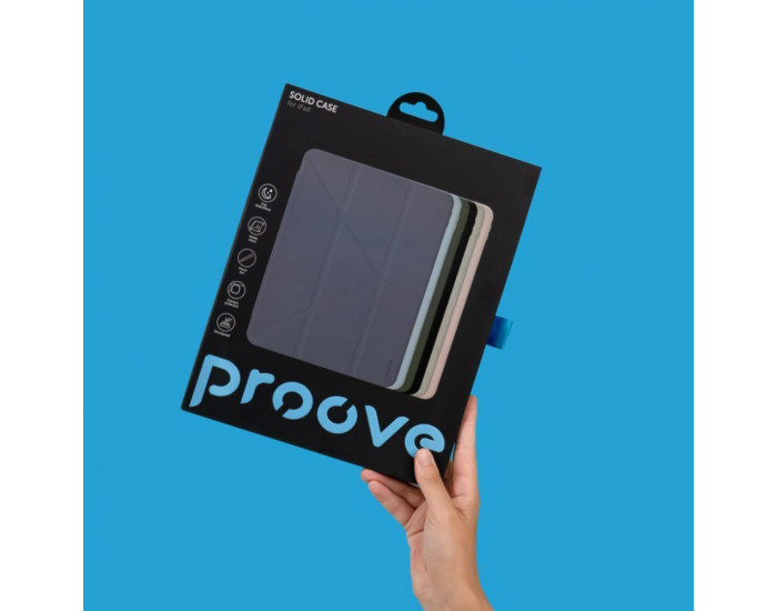 Чехол-книга на планшет Proove Solid Case iPad Air 4/5 10.9 2020/2022, Pro 11 2018/2020/2021/2022  Sky Blue