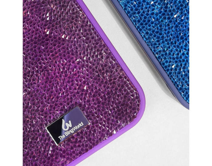 Чохол-силікон Bling World Rock Diamond iPhone 14 Pro, Grey titanium