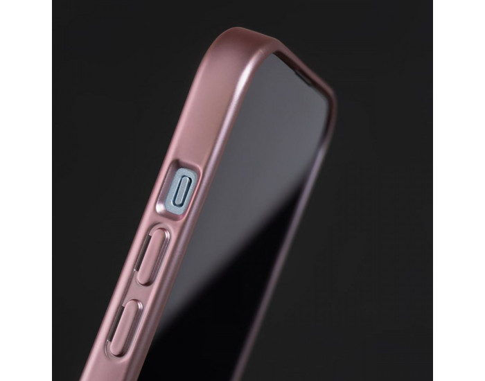 Чехол-силикон Metal Matte Case with MagSafe iPhone 15 Pro Max Blue Titanium