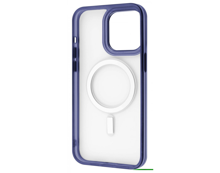 Чехол-силикон Proove Blur Case with Magnetic Ring iPhone 14 Pro Deep Purple