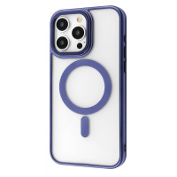 Чохол-силікон Proove Blur Case with Magnetic Ring iPhone 15 Pro, Midnight blue