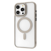 Чехол-силикон Proove Blur Case with Magnetic Ring iPhone 16 Pro Natural titanium