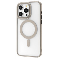 Чехол-силикон Proove Blur Case with Magnetic Ring iPhone 16 Pro Max Natural titanium