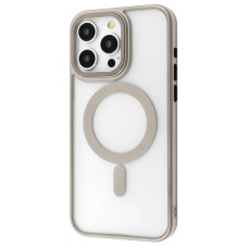 Чехол-силикон Proove Blur Case with Magnetic Ring iPhone 16 Pro Max Natural titanium