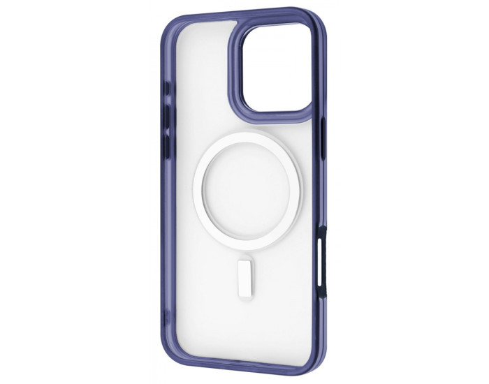 Чехол-силикон Proove Blur Case with Magnetic Ring iPhone 16 Pro Max Natural titanium