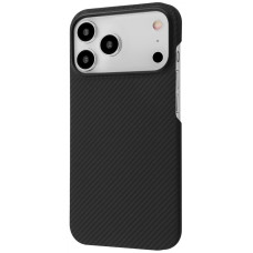 Чехол-силикон Proove Carbon Slim with Magnetic Ring iPhone 17 Pro Max, Onyx
