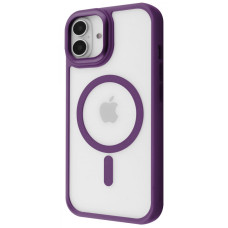 Чехол-силикон Proove Clear Essence Case with Magnetic Ring iPhone 17 Deep Purple