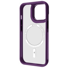 Чехол-силикон Proove Clear Essence Case with Magnetic Ring iPhone 15 Pro Orange