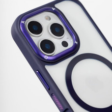Чехол-силикон Proove Clear Essence Case with Magnetic Ring iPhone 15 Pro Orange