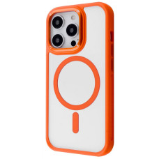 Чехол-силикон Proove Clear Essence Case with Magnetic Ring iPhone 16 Pro Orange