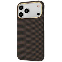 Чехол-силикон Proove Carbon Slim with Magnetic Ring iPhone 17 Pro, Sunflare