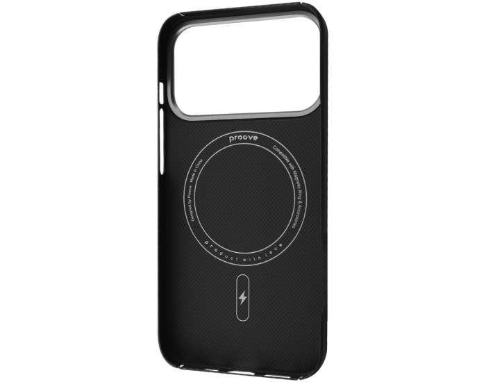 Чехол-силикон Proove Carbon Slim with Magnetic Ring iPhone 17 Pro Max, Sunflare
