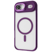Чехол-силикон Proove Clear Essence Case with Magnetic Ring iPhone Air Deep Purple