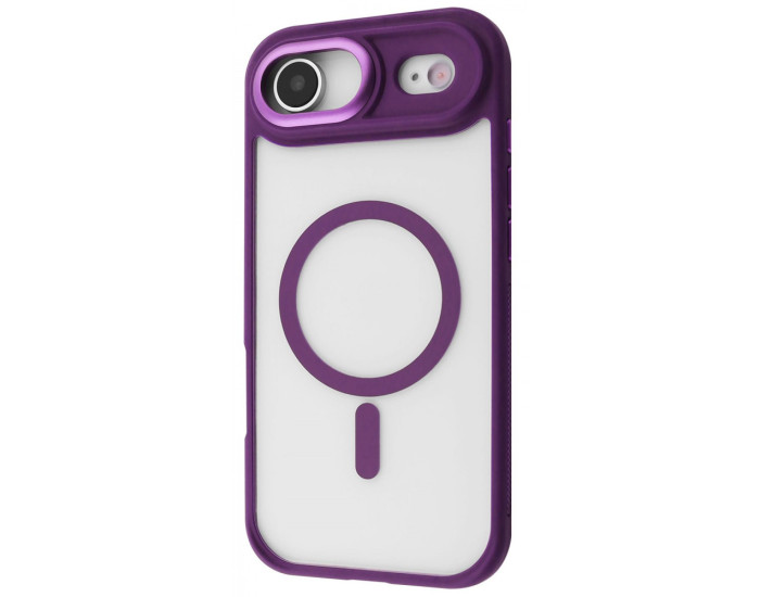 Чехол-силикон Proove Clear Essence Case with Magnetic Ring iPhone Air Deep Purple