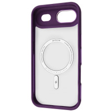 Чехол-силикон Proove Clear Essence Case with Magnetic Ring iPhone Air Deep Purple