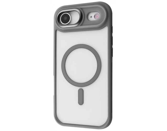 Чехол-силикон Proove Clear Essence Case with Magnetic Ring iPhone Air Gray