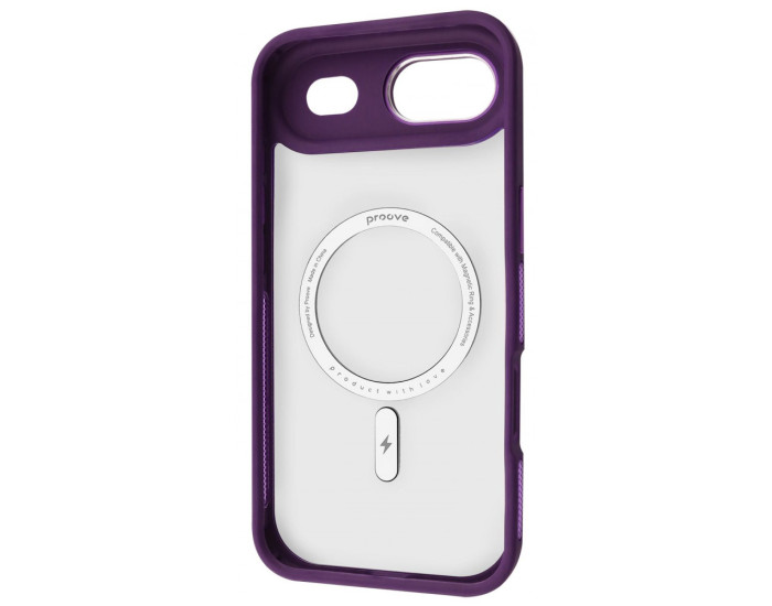 Чехол-силикон Proove Clear Essence Case with Magnetic Ring iPhone Air Gray