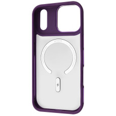 Чехол-силикон Proove Clear Essence Case with Magnetic Ring iPhone 17 Pro Orange