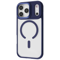 Чехол-силикон Proove Clear Essence Case with Magnetic Ring iPhone 17 Pro, Midnight blue