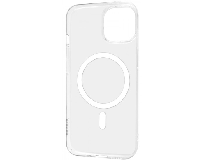 Чехол-силикон Proove Crystal Case with MagSafe Ring iPhone 12 Pro Max Прозрачный