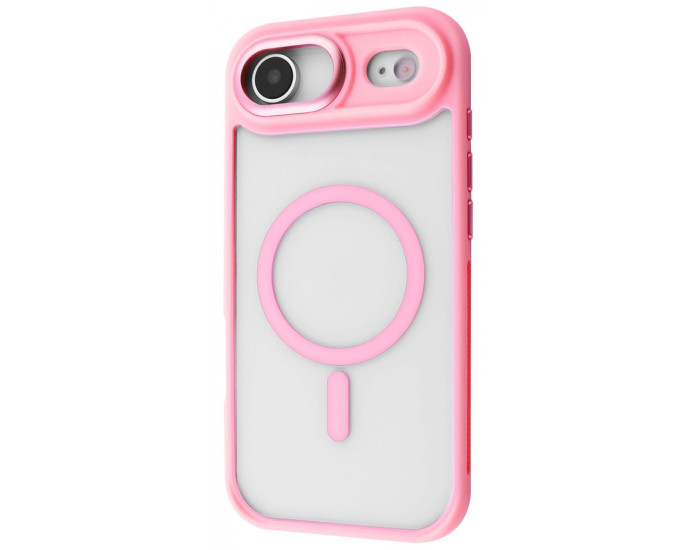 Чехол-силикон Proove Clear Essence Case with Magnetic Ring iPhone Air Pink Sand