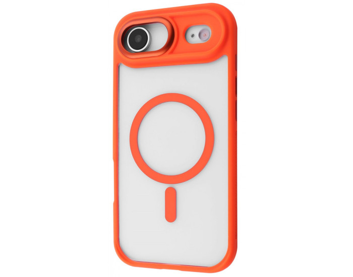Чехол-силикон Proove Clear Essence Case with Magnetic Ring iPhone Air Orange