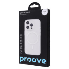 Чехол-силикон Proove Crystal Case with MagSafe Ring iPhone 15 Прозрачный