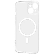 Чехол-силикон Proove Crystal Case with MagSafe Ring iPhone 15 Прозрачный