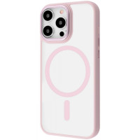 Чехол-силикон Proove Essence Case with MagSafe Ring iPhone 16 Pro Pink Send