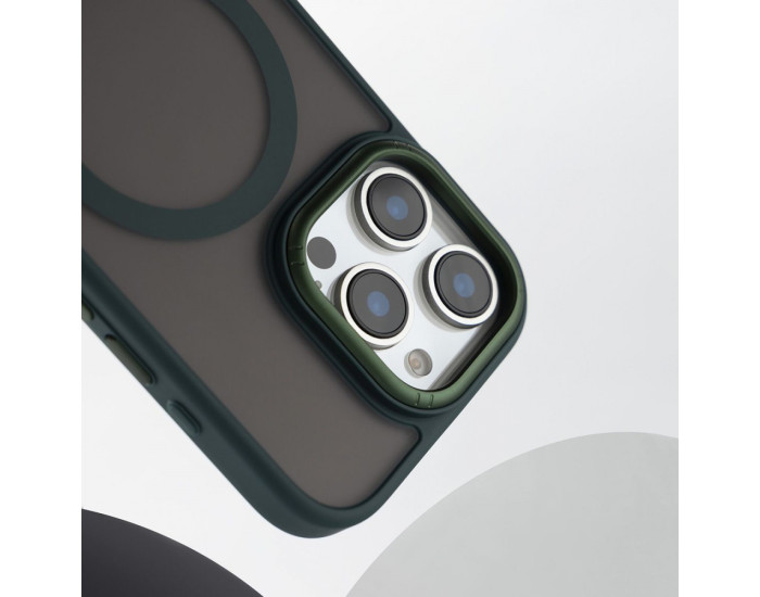 Чехол-силикон Proove Essence Case with MagSafe Ring iPhone 16 Pro Pink Send