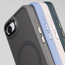 Чехол-силикон Proove Essence Case with MagSafe Ring iPhone 16 Pro Sierra blue