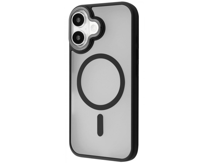 Чехол-силикон Proove Essence Case with MagSafe Ring iPhone 16 (Black)